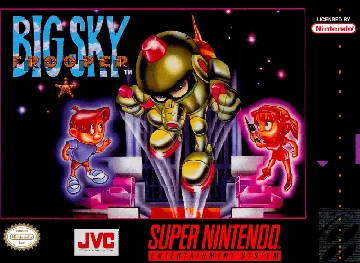 Big Sky Trooper (USA) (Beta) box cover front